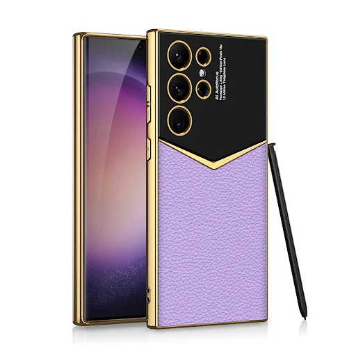 Title 10, Capa para celular de fibra de carbono ultrafina...