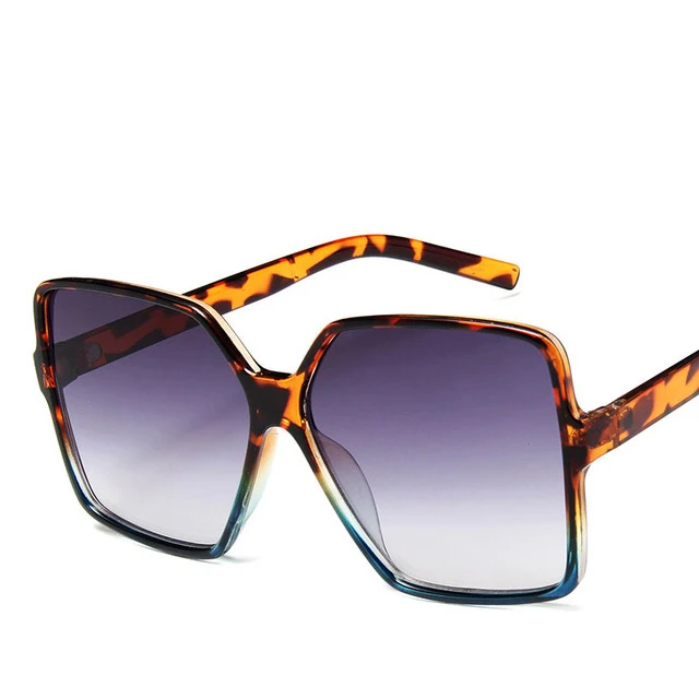 Gafas de sol de moda Gafas de sol de montura grande para hombres y mujeres de moda — foto 4