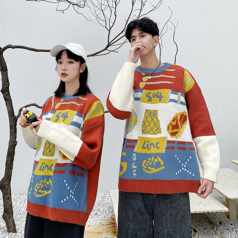 Title 3, Couples With Round Collar Pullovers