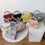 Fall Winter Fashion Crossbody Bag for Women, Twisted Chain, Simple Texture Handbag, Shoulder Messenger Bag, Stylish and — photo 10