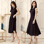 New long fairy summer dress for middle-aged moms, comfortable and elegant, perfect for warm weather, a stylish and breez — photo 6