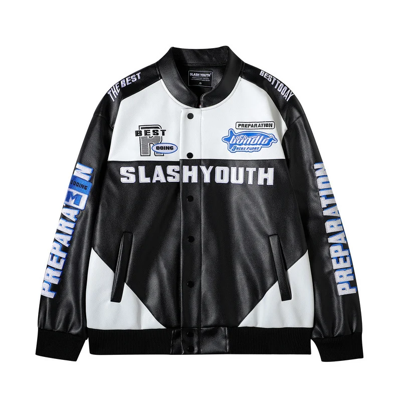 Title 7, Street Biker Baseball Jersey for Men