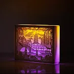 Soft light frame