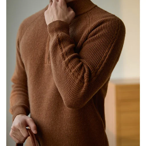 Title 3, Pure Wool Sweater Winter New Casual Sweater Coz...