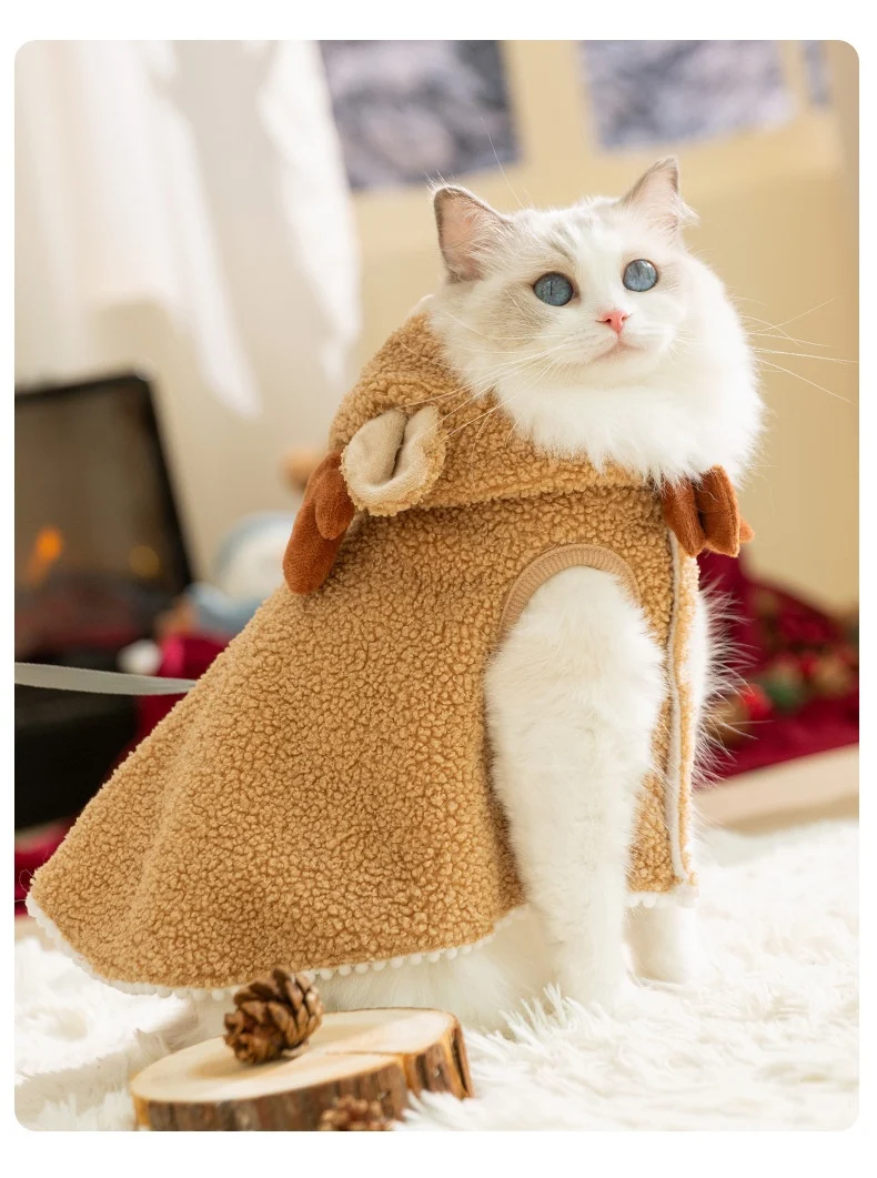 Title 10, Cat Autumn And Winter Christmas Warm Thickened ...