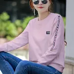 Blusa coreana de lã fleece solta para estudantes, confortável e quente, ideal para uso diário e um estilo casual e moderno. — foto 5