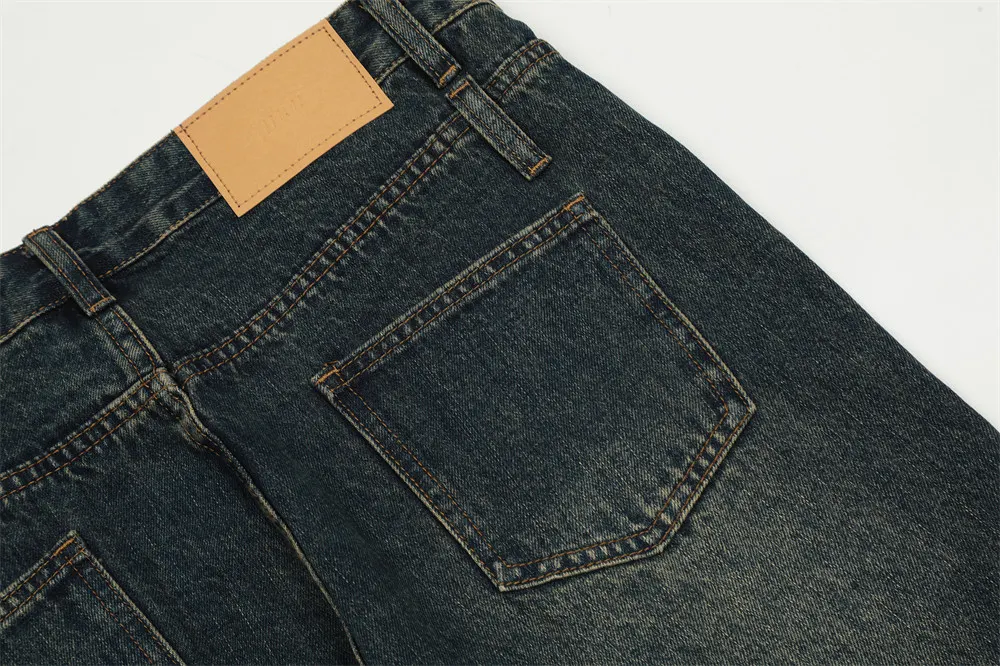Fashion Personality Stitching Wide Leg Pants, offering versatile style and comfort for a modern and effortlessly chic lo — photo 9
