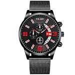 Relógio Digital Masculino Fashion com Três Visores e Calendário, Design Moderno e Funcional, Ideal para o Dia a Dia — foto 6