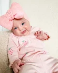 Conjunto infantil de 3 peças com estampas adoráveis, para conforto e estilo. Perfeito para o dia a dia e presente. Macio e lavável. — foto 1