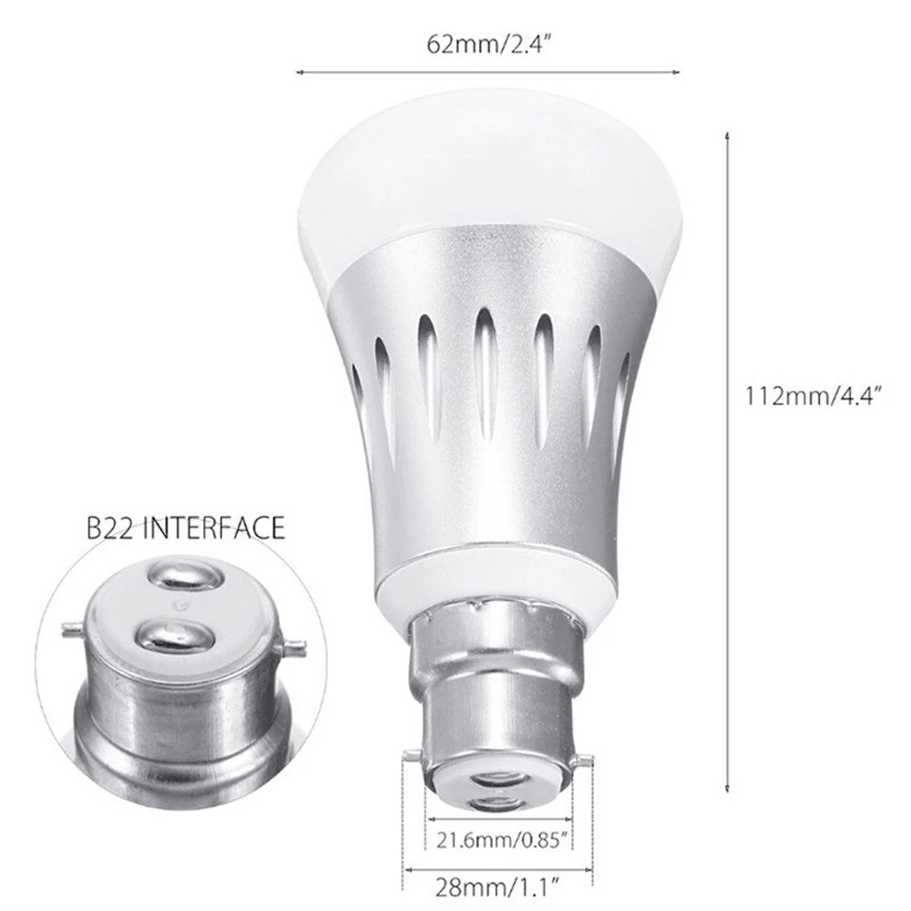 Title 5, Voice Controlled LED Light Bulb Illuminate your...