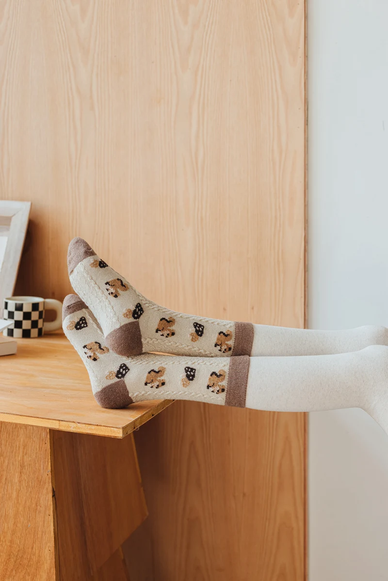 Title 8, Sen Series Wool Socks New Style Thickened Retro...