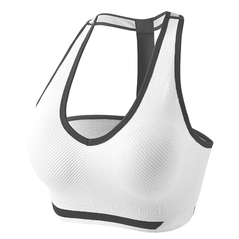 Fitness Running Bra with Back Letter Shaping, Gathering, and Yoga Underwear. Comfortable Support for Workouts and Runs. — photo 4