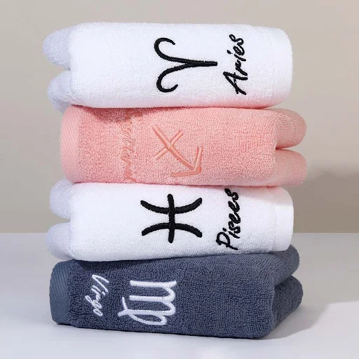Title 2, Constellation Bath Towel Plus-sized Thick Absor...