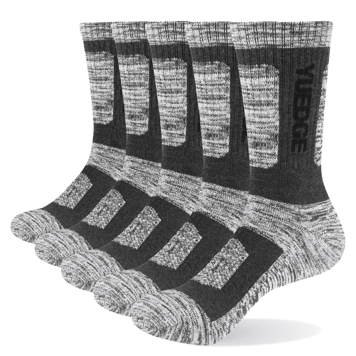 Title 8, Chaussettes de sport rembourrées en pur coton à...