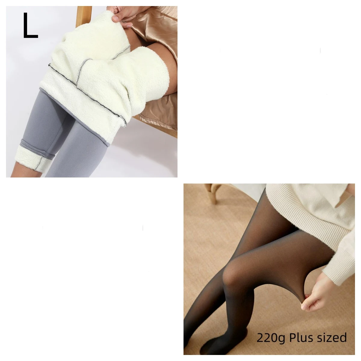 Oversized Cashmere Thermal Pants for Women, Autumn and Winter Cashmere Leggings, incredibly soft and warm for cold weath — photo 1