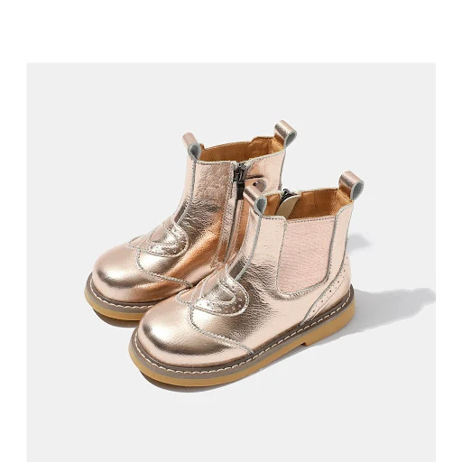 Title 2, Abrasion-Resistant Childrens Leather Boots