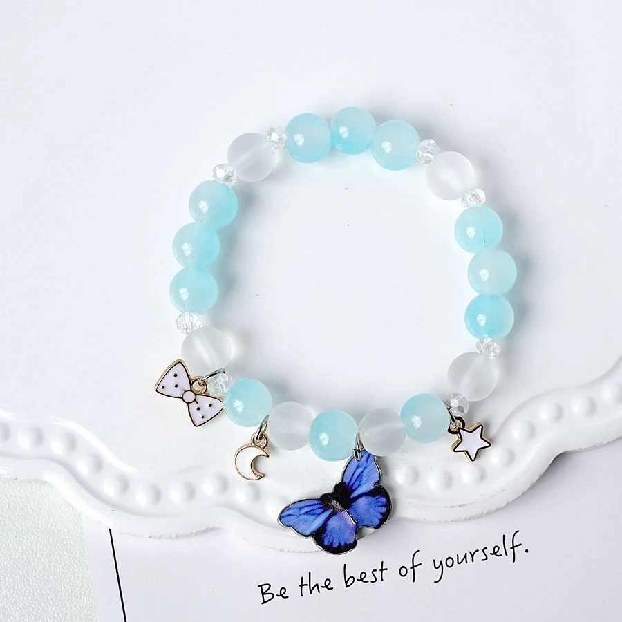 Pulseira de contas de cristal com temperamento fashion para mulheres. Adicione um toque de elegância e sofisticação ao seu visual, ideal para diversas ocasiões. — foto 21