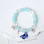 Pulseira de contas de cristal com temperamento fashion para mulheres. Adicione um toque de elegância e sofisticação ao seu visual, ideal para diversas ocasiões. — foto 21