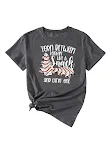 Ladies' Round Neck Short Sleeve Tops with Simple Pattern Printing, providing comfort and style for everyday wear and cas — photo 8
