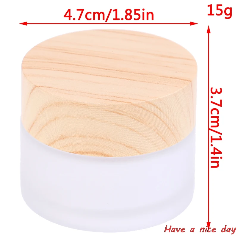 Travel Face Cream Bottle 50g Glass Cosmetic Sub-bottle Conveniently carry your favorite creams safely and elegantly whil — photo 4