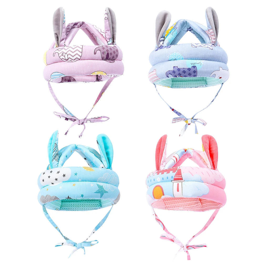 Boné para bebê e criança pequena com proteção para a nuca, ideal para sol e vento, confortável e perfeito para brincar — foto 2