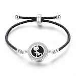 Pulseira Difusora de Óleo Essencial Árvore da Vida de Aço Inoxidável Vazado Aromaterapia para bem-estar. — foto 18