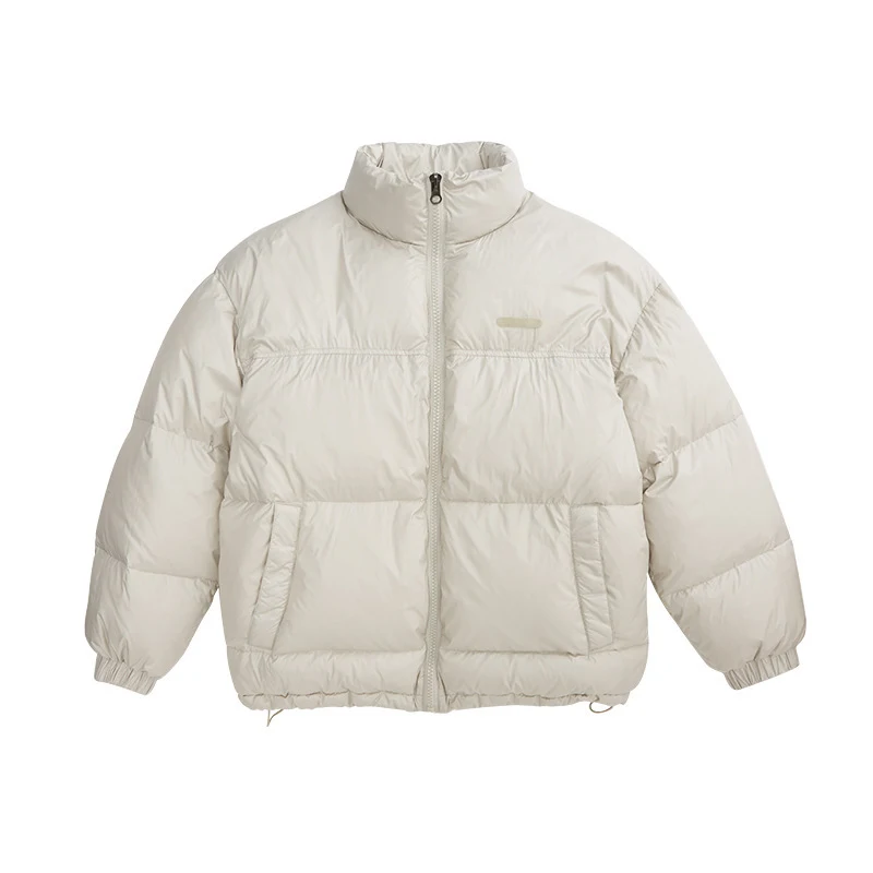 Title 10, Mens Down Jacket Solid Color Simple Warm Thick...