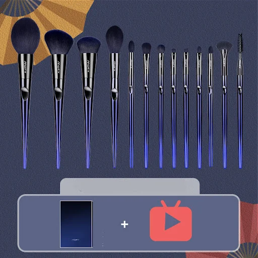 Title 3, Full Makeup Brush Set for Eyeshadow, essential ...