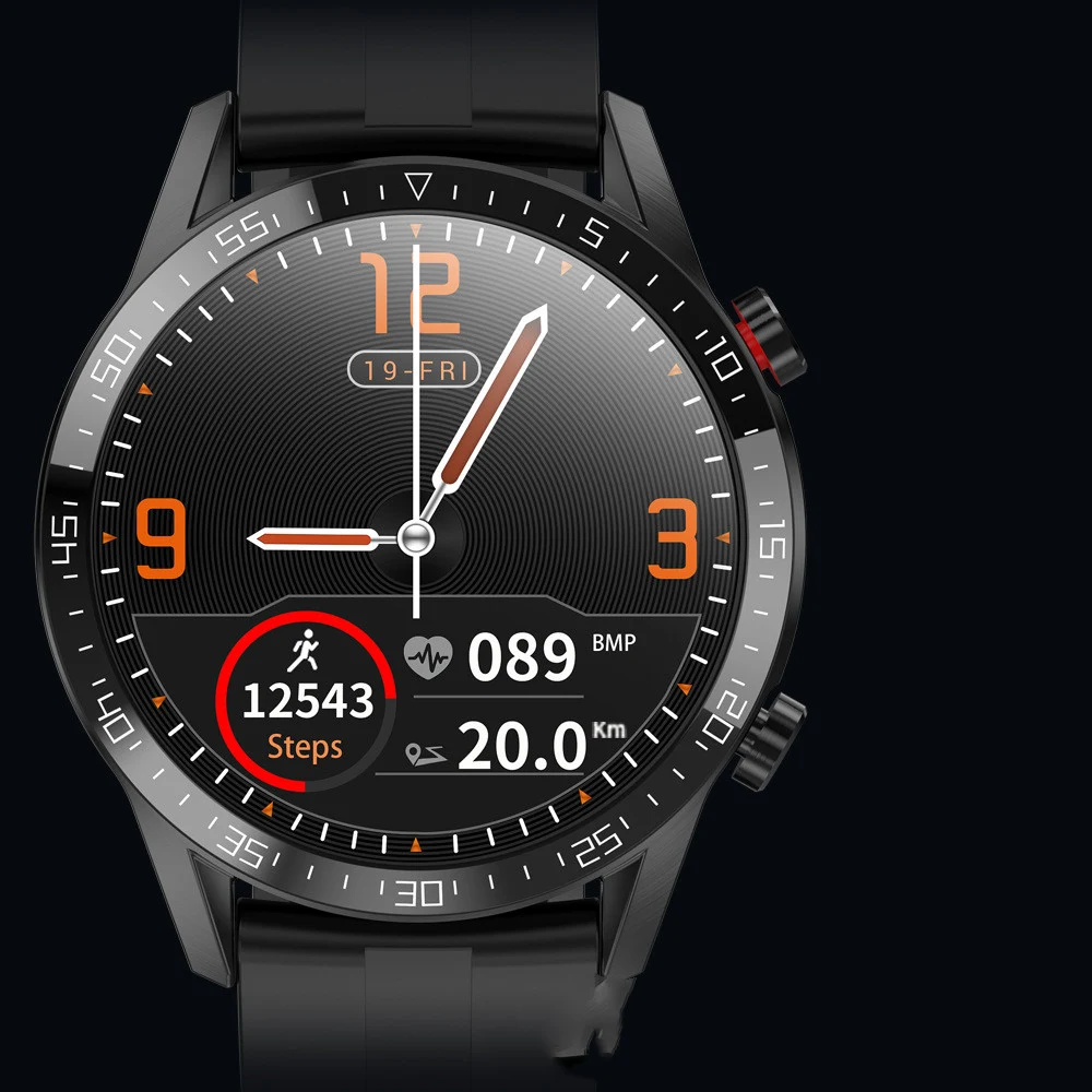 G5 Smartwatch Tela Redonda Sempre Brilhante Dial Multi-idioma — foto 1