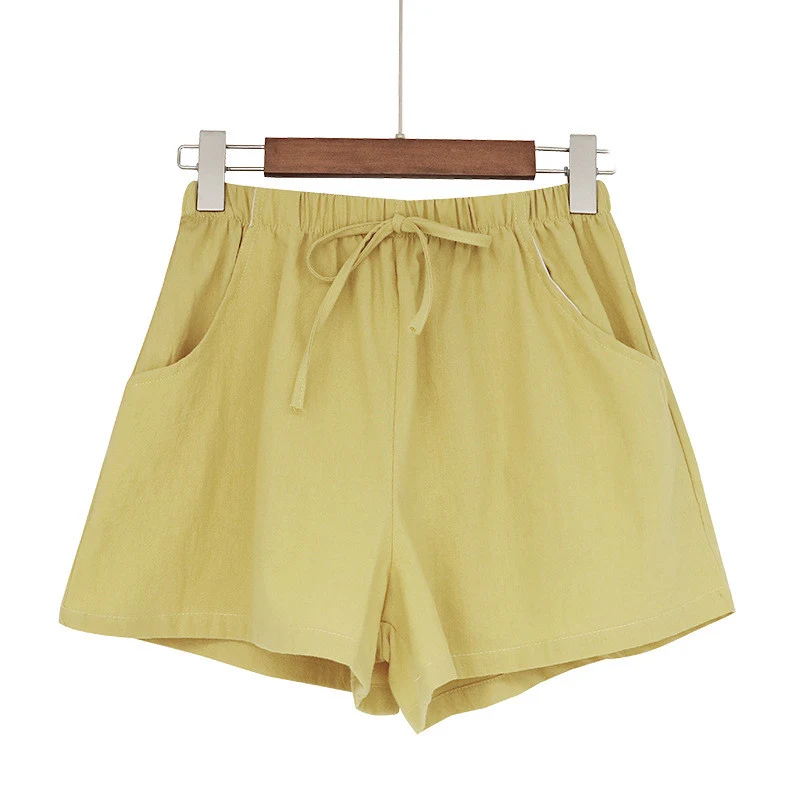 Title 2, High-Waisted Loose Korean Style Sports Three-Qu...