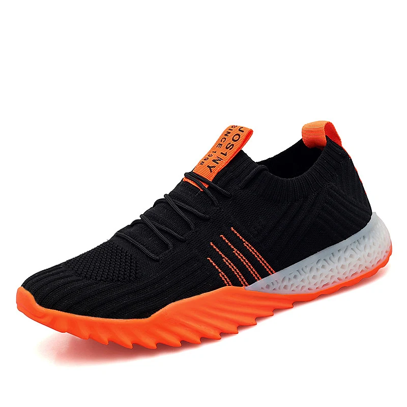 Heren lichte, ademende casual schoenen met fly woven technologie. Biedt comfort en ventilatie voor dagelijks gebruik. Perfect voor de zomer. — foto 3