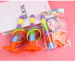 Jenga Ring Toys Pequenos Lançamento de Argolas Pai-filho Barraca Infantil Brinquedos de Descompressão Diversão em Família — foto 3