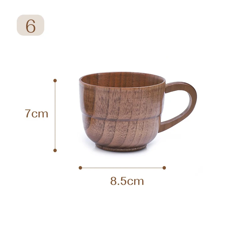 Title 2, Japanese Style Vintage Handle Solid Wood Water ...