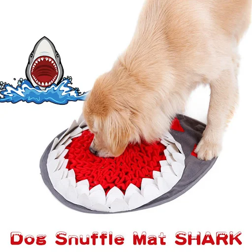 Title 3, Pet yoga stress relief mat for calming pets. Of...