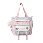 Women's Fashionable Large-capacity Multi-compartment Colorblock Shoulder Bag offers stylish organization for everyday es — photo 2