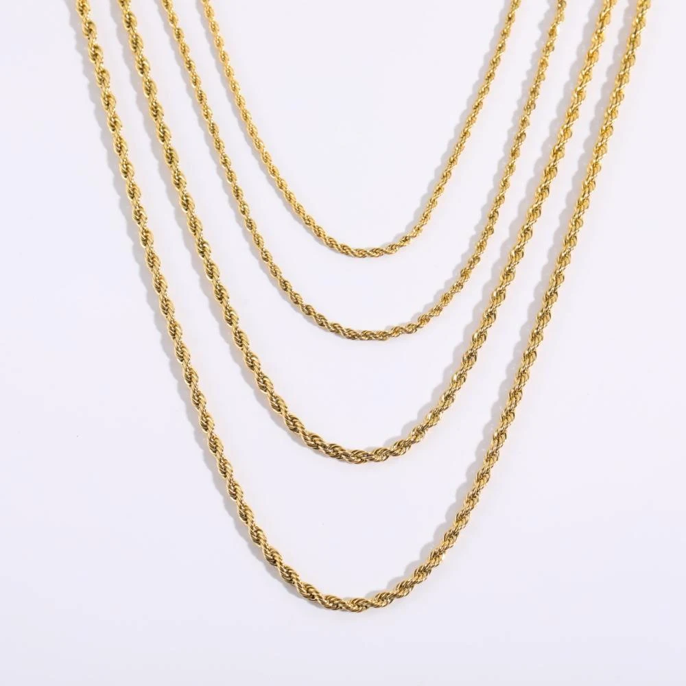 Colar feminino de aço titânio com doze pedras de nascimento, pingente de zircônia colorida simples, presente perfeito. — foto 23