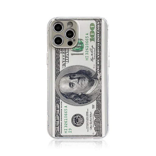 Title 4, Creative Personality Dollar Phone Case Add a cr...