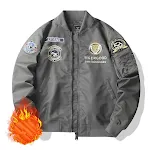Men's Autumn And Winter Tide Brand Casual Embroidery Baseball Uniform Jacket Clothes. Stylish and comfortable outerwear — photo 3