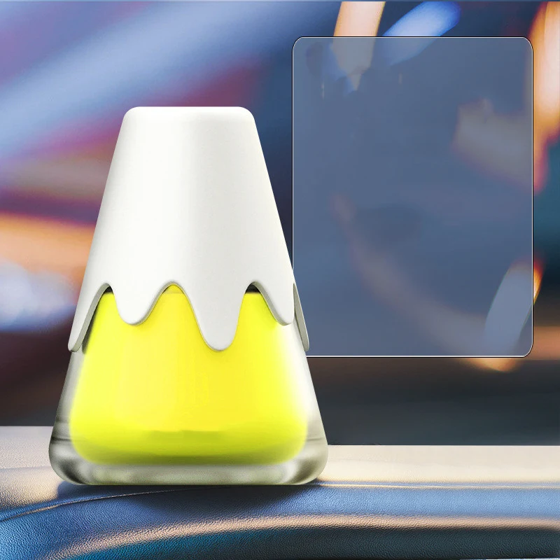 Title 2, Snow Mountain Cup Fragrance Cream Car Aromather...