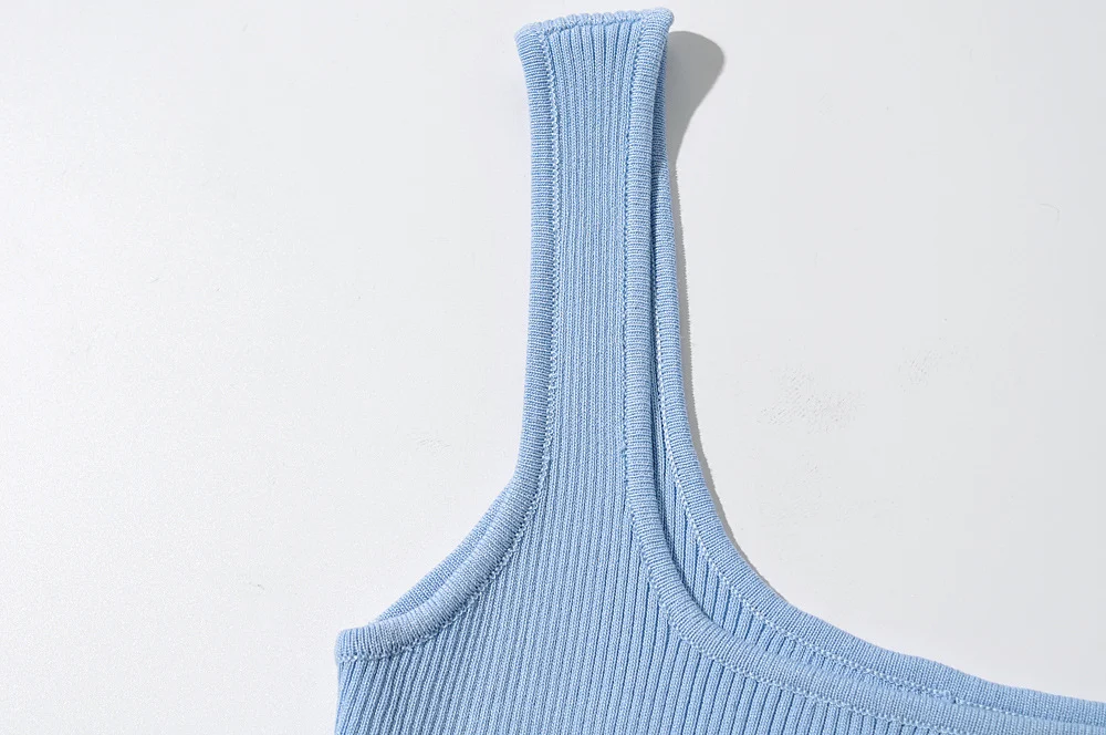 Title 19, Womens Fashion Square Collar Vest Knitted Jump...