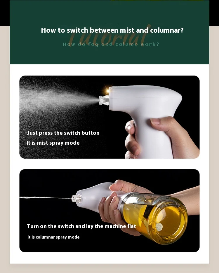 Title 3, Electric Oil Dispenser for Barbecue, Edible Spr...