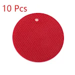 Red round 10Pcs