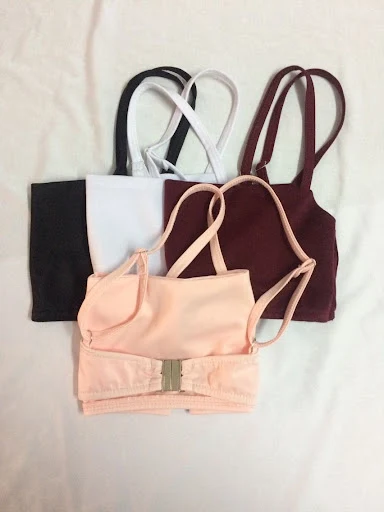 Title 10, Womens Solid Color Suspender Bikini Swimsuit Top