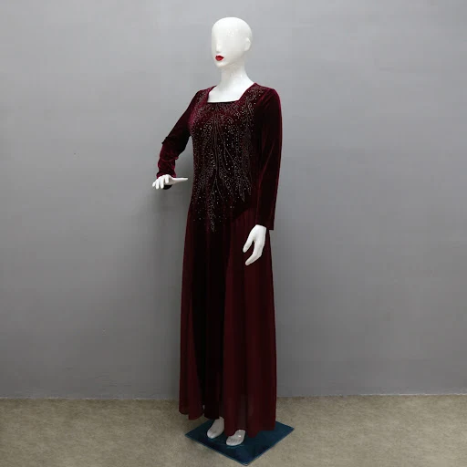 Title 29, Womens Chiffon Stitching Rhinestone Evening Dress
