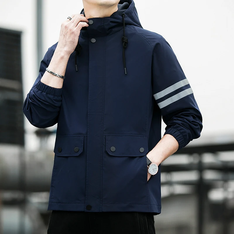 Title 6, Mens Korean Fashion Reflective Jackets for enh...