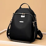 Mochila Oxford feminina casual fashion para viagem, perfeita para o dia a dia e aventuras, design elegante e funcional, leve e resistente, tecido Oxford. — foto 7