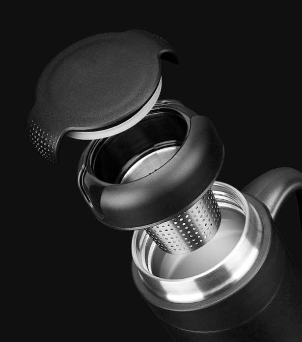 Title 1, 350ml Office Mug With Tea Drain Handle Enjoy te...