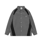 Men's Long Sleeves Shirt with Stitching Contrast Color, offering a stylish and comfortable fit, perfect for everyday wea — photo 9