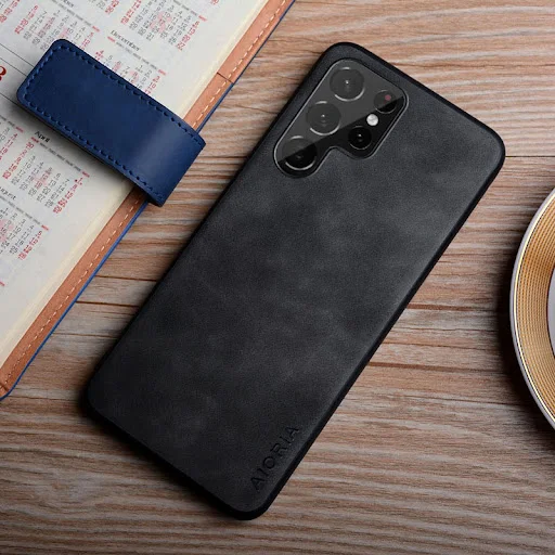 Title 1, Two in One Trendy Sheepskin Phone Case. Protect...