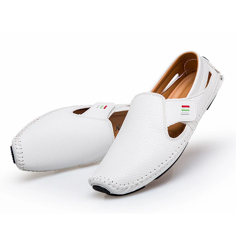 Title 5, Hollow Breathable Cross-border Pea Shoes for Me...